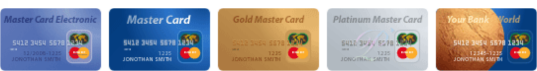 ������ �� ��������� ������ MasterCard